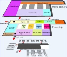 Plano del hospital