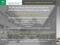 anexo matronas