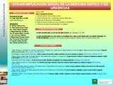 CTS-609 Implicacin Social de la Medicina Crtica y de Urgencias