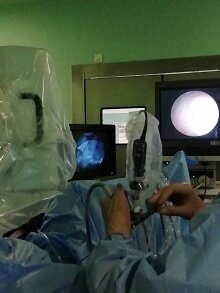 Intervencin quirrgica en el Hospital de Alta Resolucin El Toyo