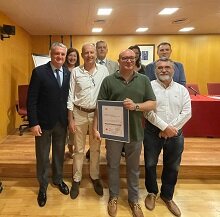 Acto de entrega de certificaciones a varias unidades del SSPA en Almera