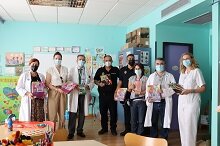 Visita institucional del Ayuntamiento de Adra al Hospital Universitario Poniente